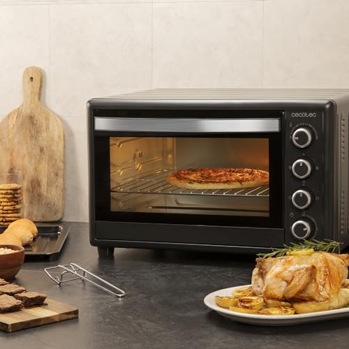 Cecotec - 60L Convection Oven, 2200W Power, 12 Functions, Indoor Light