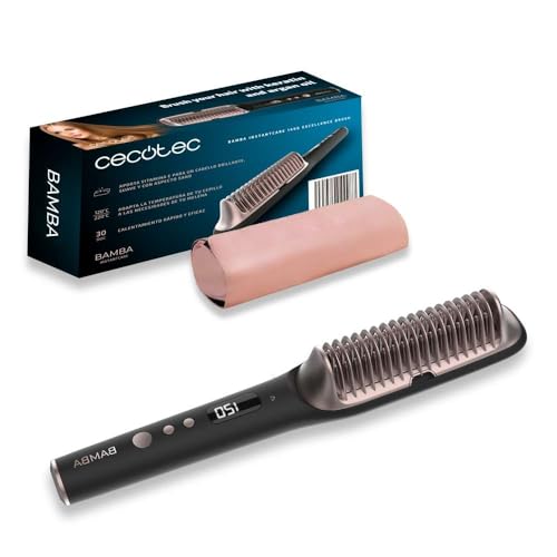 Cecotec Bamba InstantCare 1400 Straightening Brush with keratin ceramic coating
