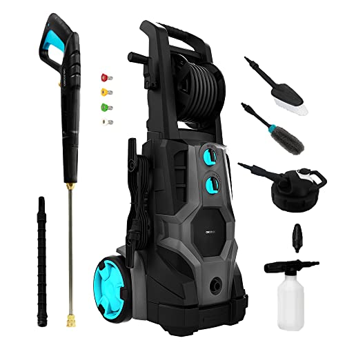 Cecotec HydroBoost 3200 TotalClean pressure washer with multicolored design and ergonomic handle