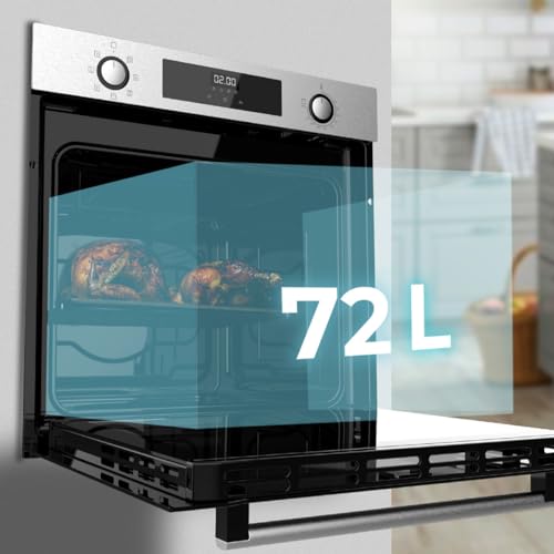 Cecotec - Bolero Hexa M226000 Inox A, 2800W, 72L, 7 Functions, Grill & Steam