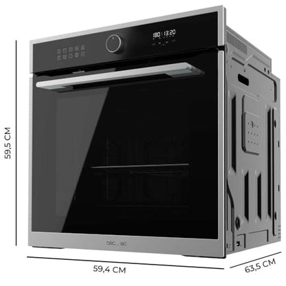 Cecotec - 3400W Multi-Function Built-in Oven with 81L Capacity & 11 Functions