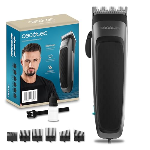 Cecotec PrecisionCare Power Blade Hair Trimmer with stainless steel blades and ergonomic design