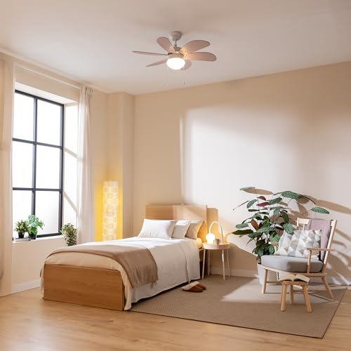 Cecotec - EnergySilence 3600 Vision Ceiling Fan, 50W, 3 Speeds, 92cm, Purple