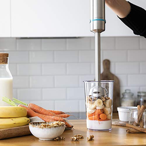 Cecotec Power TitanBlack 1200 XL Hand Blender - 1200W, Perfect for Smooth Mixing