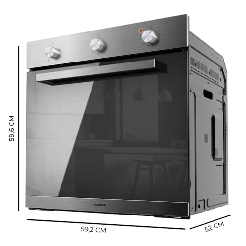 Cecotec - Bolero Hexa C136000 Built-In Oven, 2800W, 77L Capacity, Steam Assist