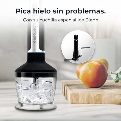 Cecotec PowerGear 1500 XL Pro Hand Blender - 1500W Power & Turbo Function