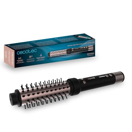 Cecotec Flattening Brush - 34mm, Ceramic Coating, Rotating Head