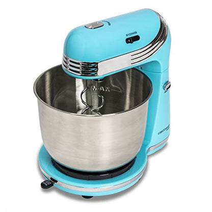 Cecotec - Easy Pastry Processor with 3L Steel Bowl, 5 Functions, 6 Speeds