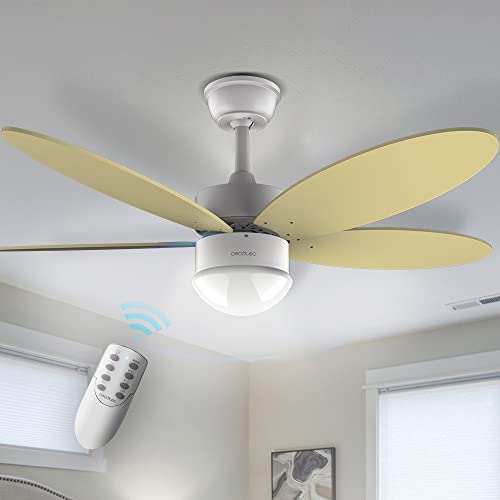 Cecotec Ceiling Fan With LED Light & Remote Control - Silent Operation