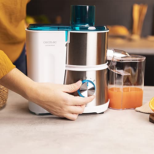 Cecotec Juice&Fresh 400 Titan Juicer - Powerful 400W Extraction