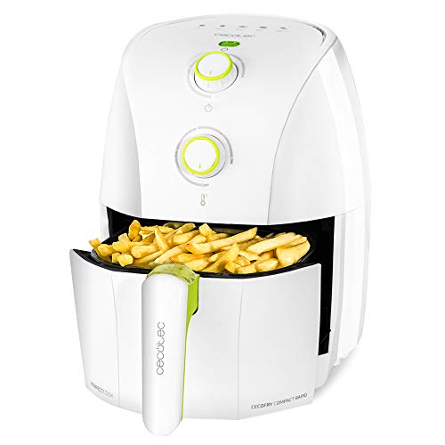 Cecotec Cecofry 900 White Hot Air Fryer with a sleek design and adjustable temperature control