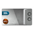 Cecotec Microwave with Grill Proclean 3160 featuring a mirror door and metallic design
