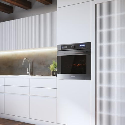 Cecotec - Stainless Steel Multi-Function Oven 3400W, 72L Capacity, 11 Cooking Modes