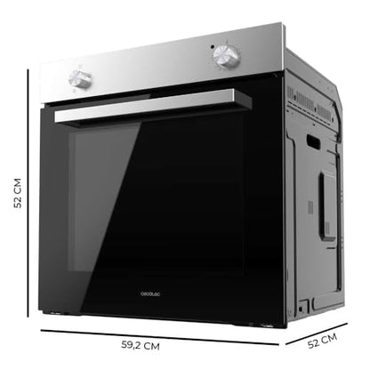 Cecotec - Built-in Oven 2800 W, 77 L Capacity, Steam Assist, Energy Class A