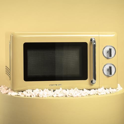 Cecotec ProClean 3010 Retro Microwave - 20L, 700W, Defrost Mode