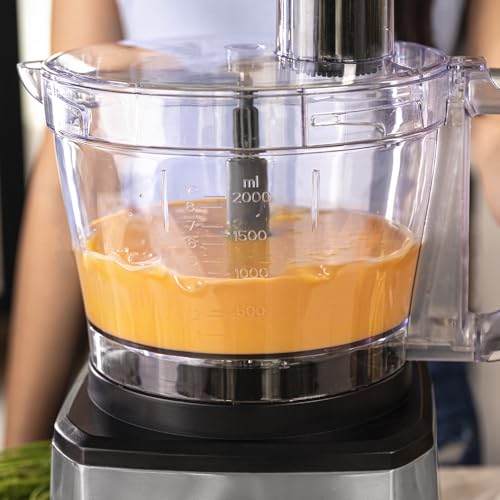 Cecotec Paprika 1300 Food Processor - 2000W Power for Quick Cooking