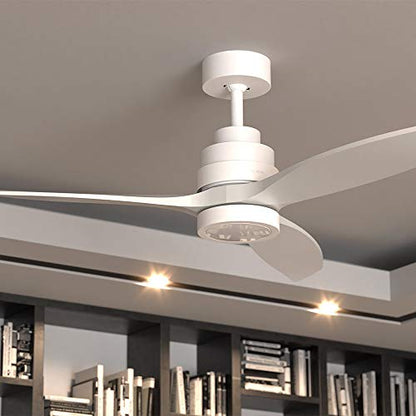 Cecotec - EnergySilence Aero 5200 Ceiling Fan with Remote, Timer, 6 Speeds