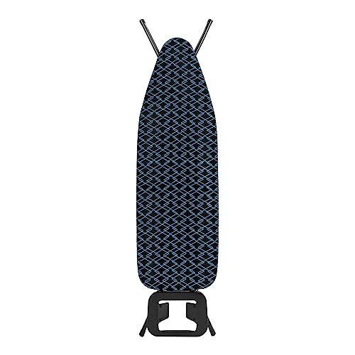 Discover the Cecotec StrongBoard 100 Ironing Board with a 110x33 cm surface, 100% cotton cover, and fireproof design. Perfect for efficient ironing! Keywords: ironing board, fireproof, cotton cover