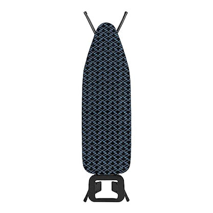 Discover the Cecotec StrongBoard 100 Ironing Board with a 110x33 cm surface, 100% cotton cover, and fireproof design. Perfect for efficient ironing! Keywords: ironing board, fireproof, cotton cover