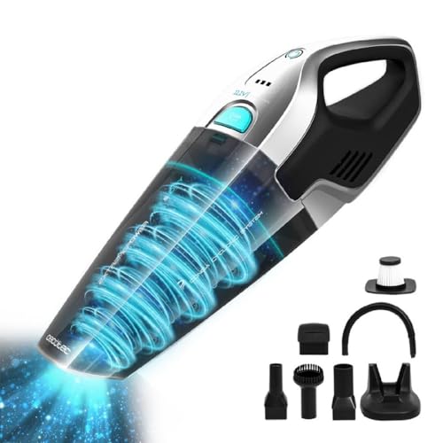 Cecotec Conga Immortal Extreme Hand Vacuum Cleaner in sleek design, showcasing its lightweight and bagless features.