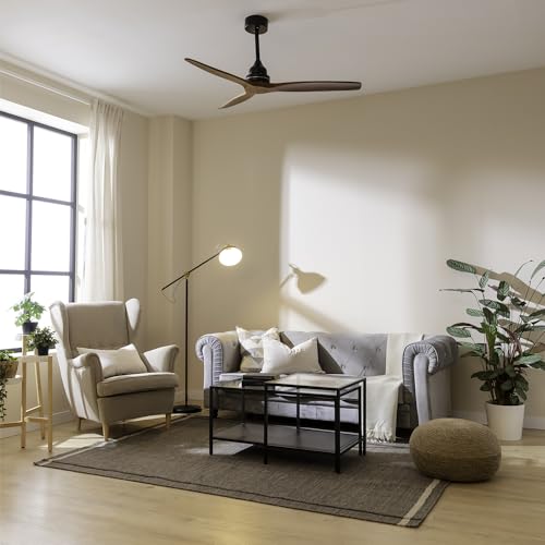 Cecotec - EnergySilence Aero 580 Ceiling Fan, Remote Control, Timer, 3 Speeds