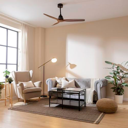 Cecotec - EnergySilence Aero 580 Ceiling Fan, Remote Control, Timer, 3 Speeds