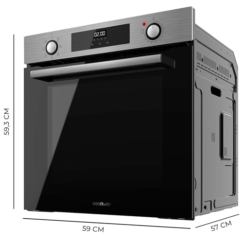 Cecotec - Bolero Hexa M226000 Inox A, 2800W, 72L, 7 Functions, Grill & Steam