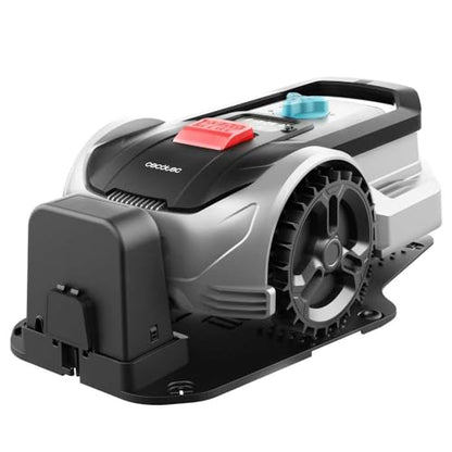 Cecotec - Conga Grasshopper 300 Robotic Lawnmower, Brushless Motor, 300 m², Rain Sensor