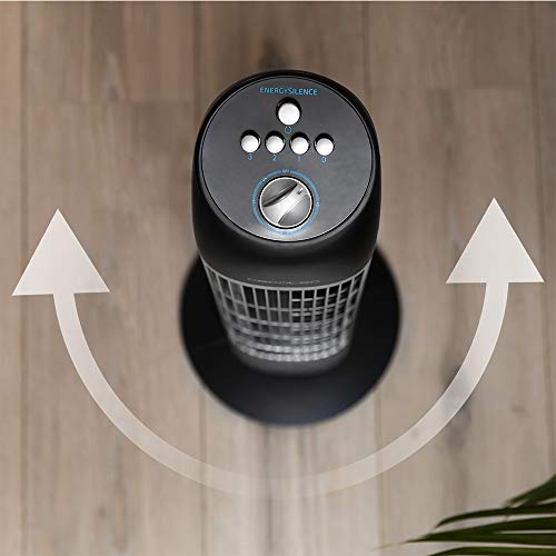 Cecotec - EnergySilence 850 Tower Fan, 84 cm, Oscillating, Quiet Operation