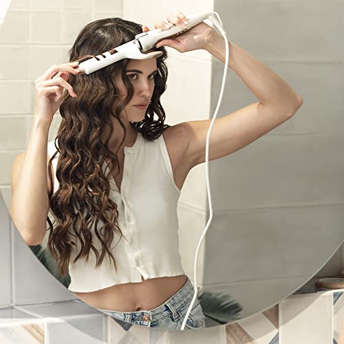 Cecotec Bamba SurfCare Curly Hair Curling Tongs - Adjustable Temperature for Beautiful Curls