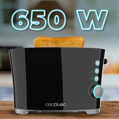 Cecotec Vertical Toaster Toast&Taste Double B - 650W Power, Perfect for Thick Breads