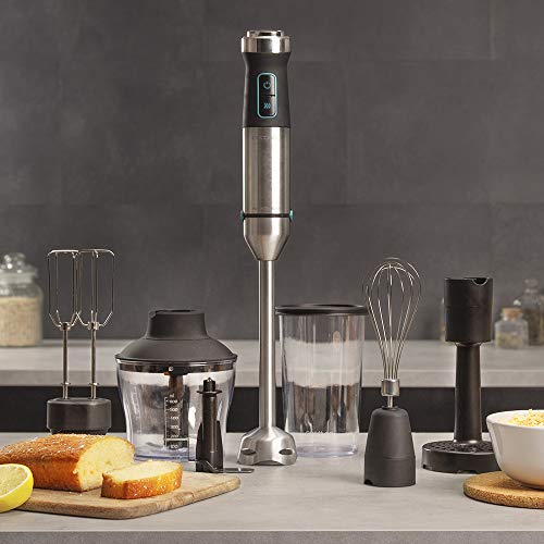 Cecotec Power TitanBlack 1500 XL Hand Blender - Perfect Cream & Crush With Turbo Function