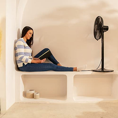 Cecotec - EnergySilence 555 Smart XL 55W Fan, 2-in-1, Remote, 3 Modes, Timer