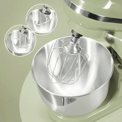 Cecotec - 1200W Green Mixer with 5L Bowl, 6 Speed Levels, Planetary Movement