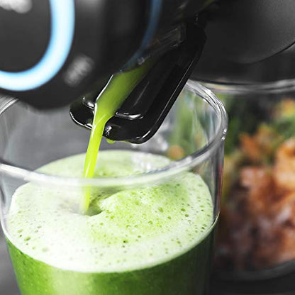 Cecotec - Juice&Live 2000 EasyClean Juicer, 150W, Slow Speed 70RPM, Pulp Regulator