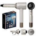 Cecotec DryGlam Waves Hairdryer with digital display and 4-in-1 accessories