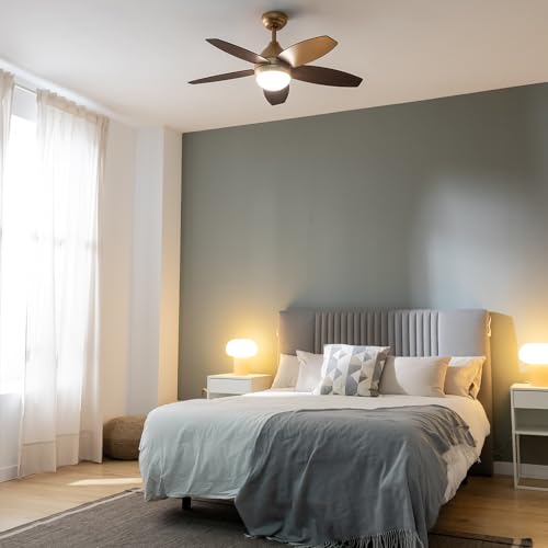 Cecotec - Ceiling Fan with EnergySilence Aero 4200, 53W, 106cm, 3-Speed, Timer