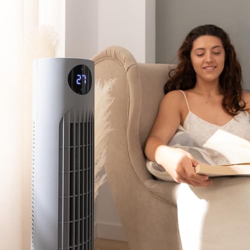 Cecotec Pedestal Fans EnergySilence 800 Skyline Smart - Powerful Airflow