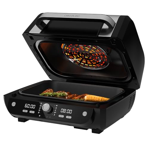 Cecotec - 8L Air Fryer with 1700W Power, 12 Cooking Modes, Adjustable Temp