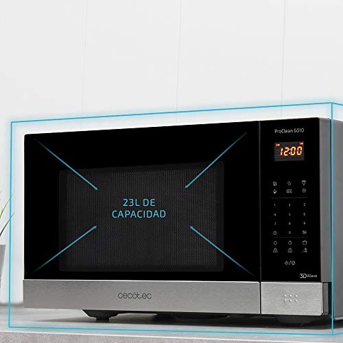 Cecotec ProClean 6010 Digital Microwave - Elegant Design With 3DWave Technology