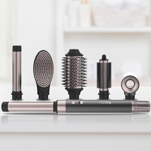 Cecotec Bamba CeramicCare AirGlam 6-in-1 Hot Air Brush - Versatile Styling Tool