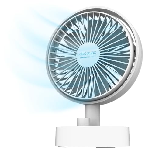 Cecotec 2000mAh Portable Desk Fan - Compact and Powerful