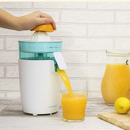 Cecotec - Electric Orange Juicer with 800W Power, Adjustable Pulp Filter, BPA-Free