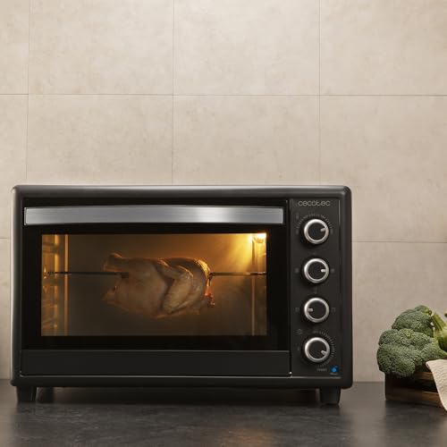 Cecotec Table Oven Bake&Toast 6090 Black Gyro - 2200W With 12 Functions