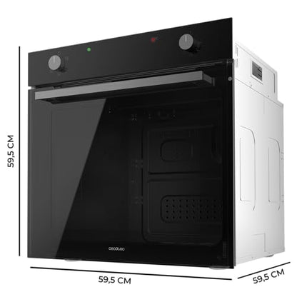 Cecotec - 80L Multifunction Built-in Oven, 2800W, Steam Assist, EasyClean