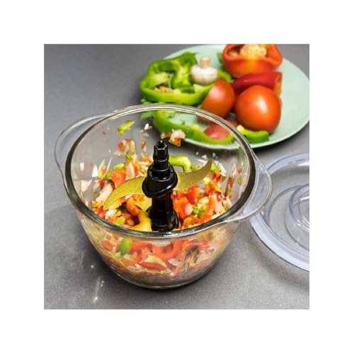 Cecotec Titan Glass 1000 Electric Chopper - 600W Power for Versatile Cooking