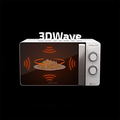 Cecotec ProClean 3010 Microwave - 20L Capacity With 3DWave Technology