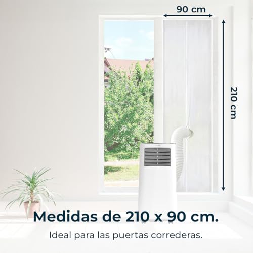 Cecotec Universal Insulating Cover for Windows - 100% Polyester, Prevents Hot Air