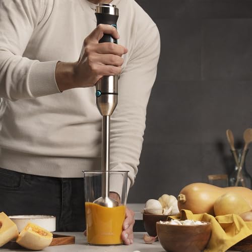 Cecotec Power TitanBlack 1500 XL Hand Blender - Perfect Cream & Crush With Turbo Function