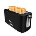 Cecotec Toast & Taste 16000 Extra Double Vertical Toaster with stainless steel finish and wide slots